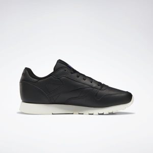 Adidasy Damskie Reebok Classic Leather Czarne/Turkusowe/Fioletowe PL 16IELFG